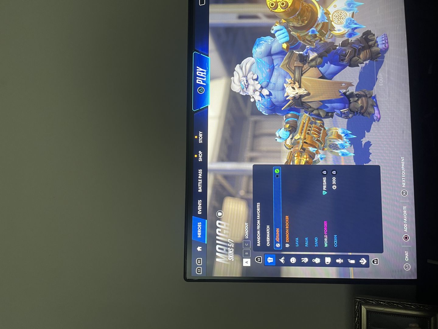 Conta de Overwatch