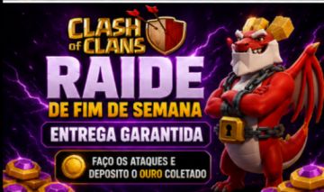 SERVIÇO DE RAIDE + DEPÓSITO DE OURO