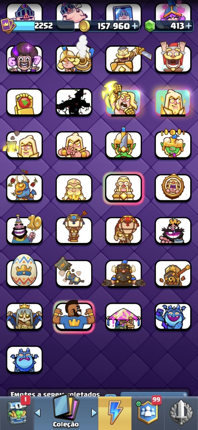 Conta Clash Royale Full 16