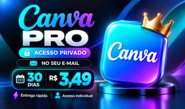 Canva Pro | Acesso Privado no Seu E-mail | 30 Dias | Entrega Rápida