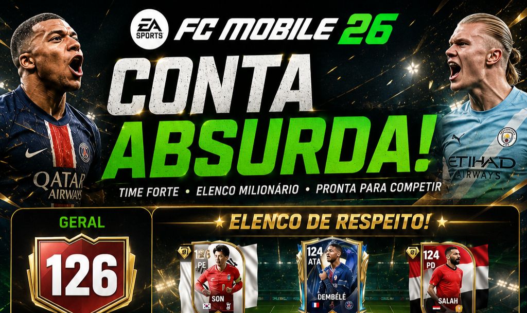 CONTA PREMIUM EA SPORTS FC MOBILE 26