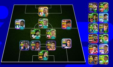 Mbappe blitz (108) berkampb, Xabi Alonso. Time completo so Konami id / 3155