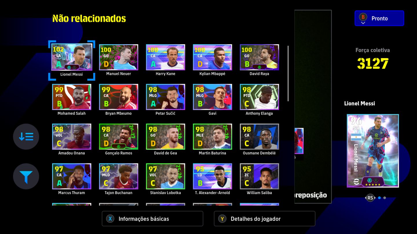 CONTA EFOOTBALL XBOX/PC FORÇA 3127 | AGÜERO , VAN BASTEN SHEVCHENKO ACESSO TOTAL