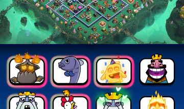 CONTA COLECIONADOR COC ARVORES 2015 PRA MAIS + EMOTE MAIS RARO DO JOGO CR