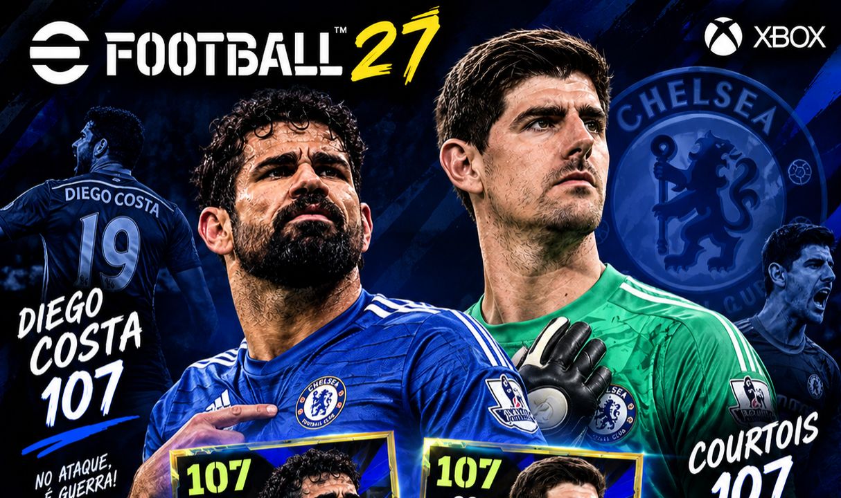 Conta Efootball 27 Diego Costa + Courtouis