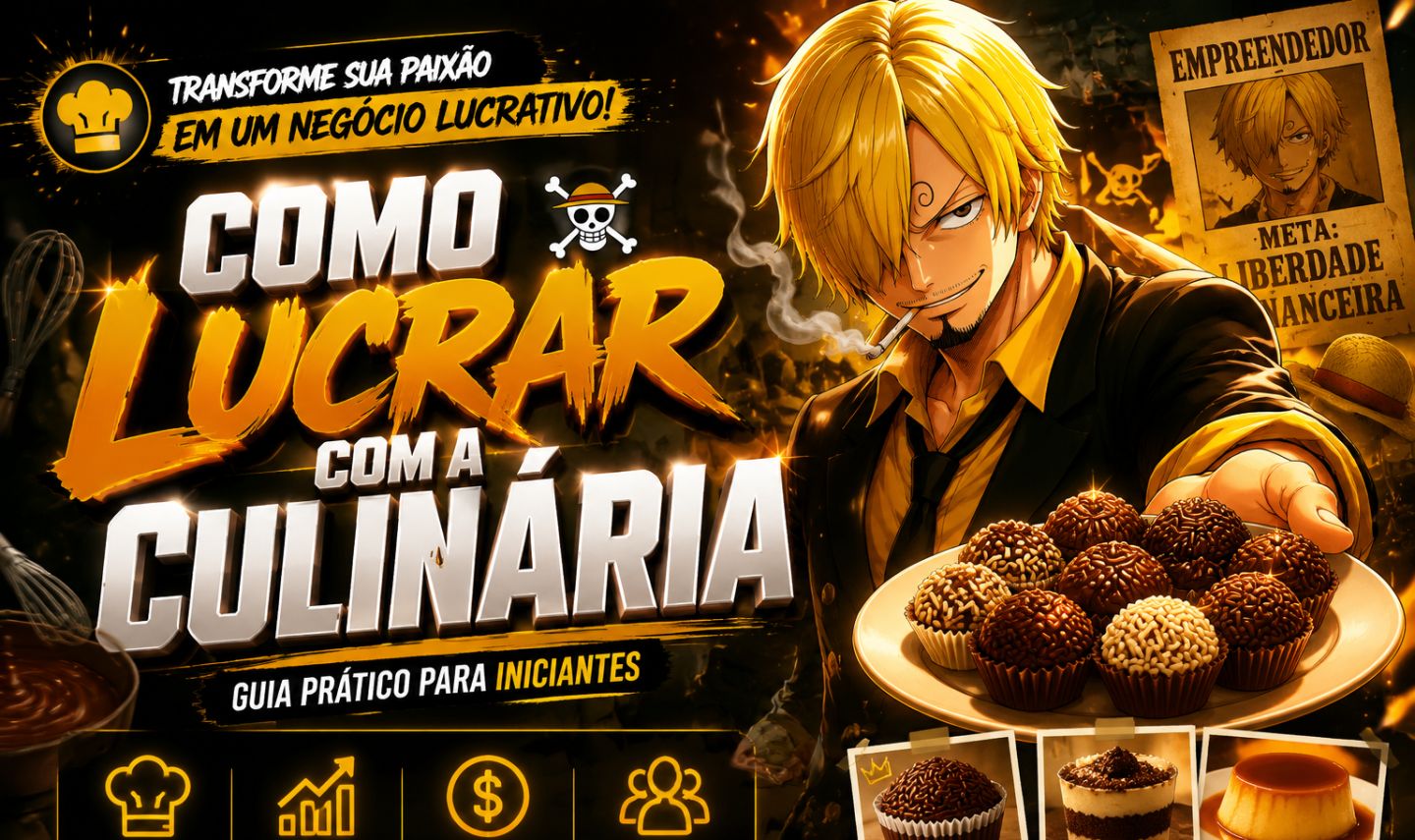 COMO LUCRAR COM A CULINÁRIA TRANSFORME sEU TALENTO EM UM NEGÓCIO RENTÁVEL