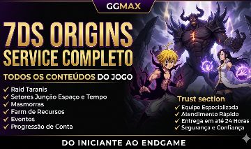 7DS Origins | Service Completo | Todos os Conteúdos