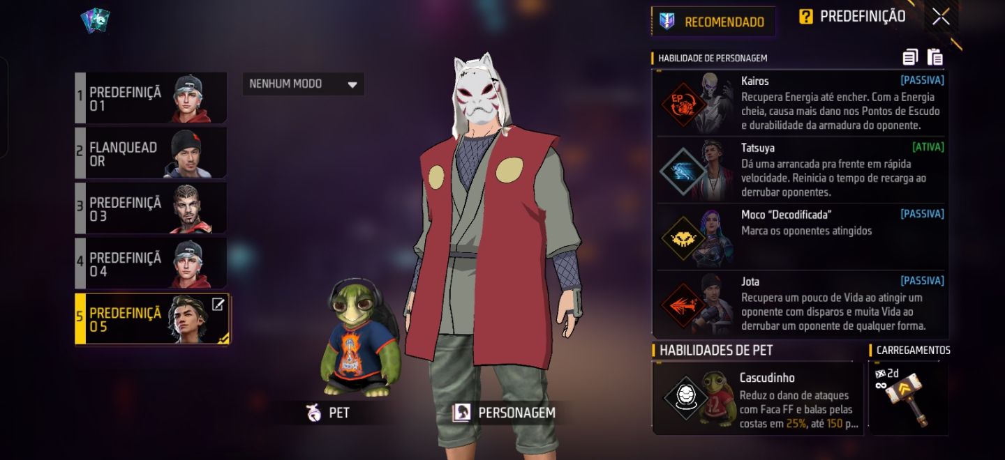 Conta ff básica (preço negociável)