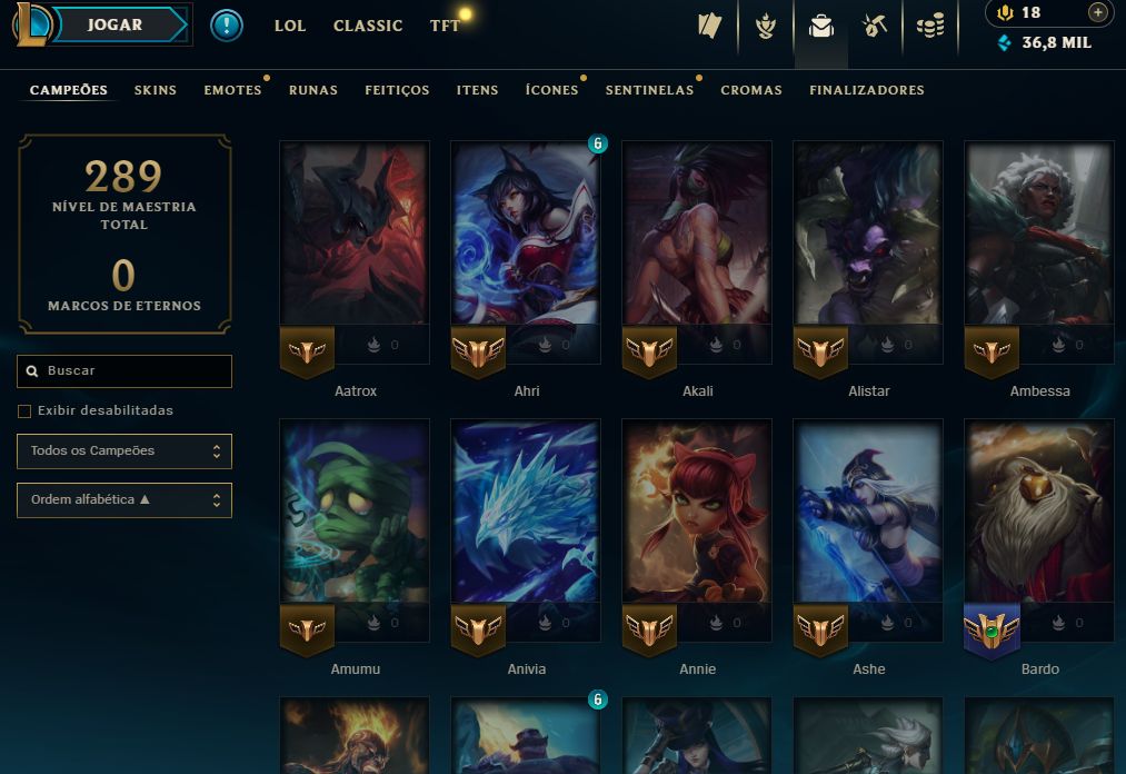 [Entrega Automática] Lol Esmeralda, 84 Skins, + Raras! Honra 4, 36K Ea, Lvl 100