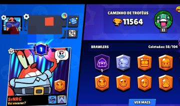 CONTA BRAWL STARS+ CLASH ROYALE