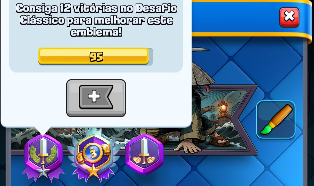 Conta Clash Royale 95 DC (valor negociável)