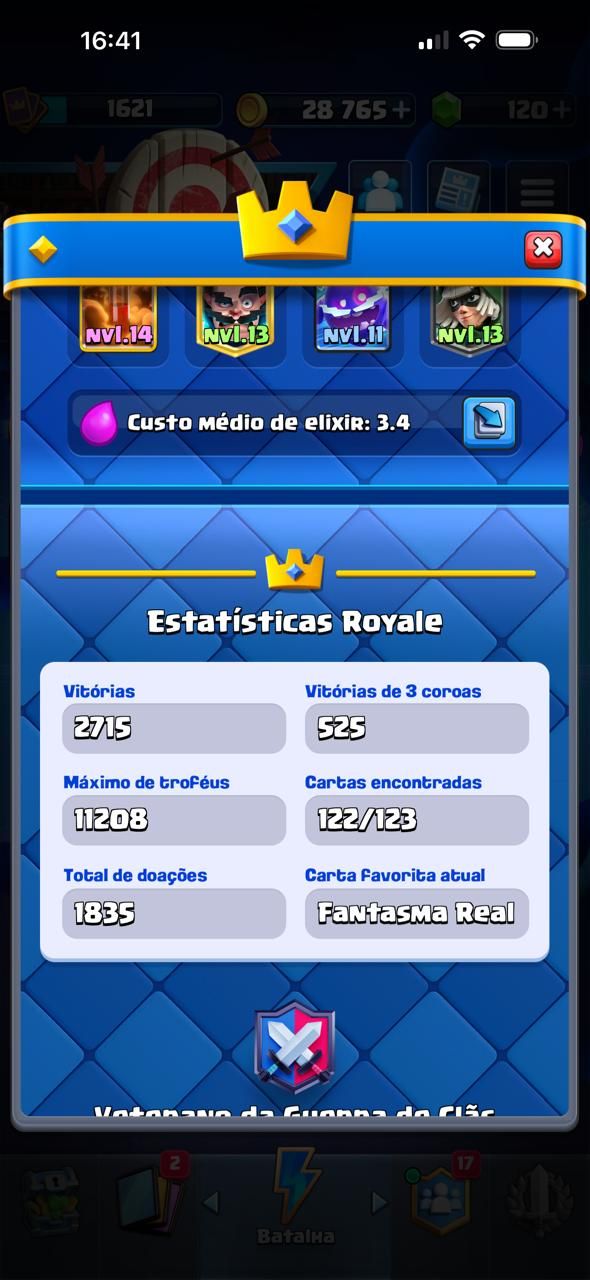 CONTAS JOGOS SUPERCELL UPADAS COM MUITOS ITENS. (CONTA ANTIGA DE BRAW)
