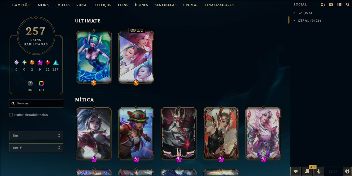 CONTA DE VALORANT COM VANDAL CHAMPIONS 2021 + CONTA LOL COM +200 SKINS