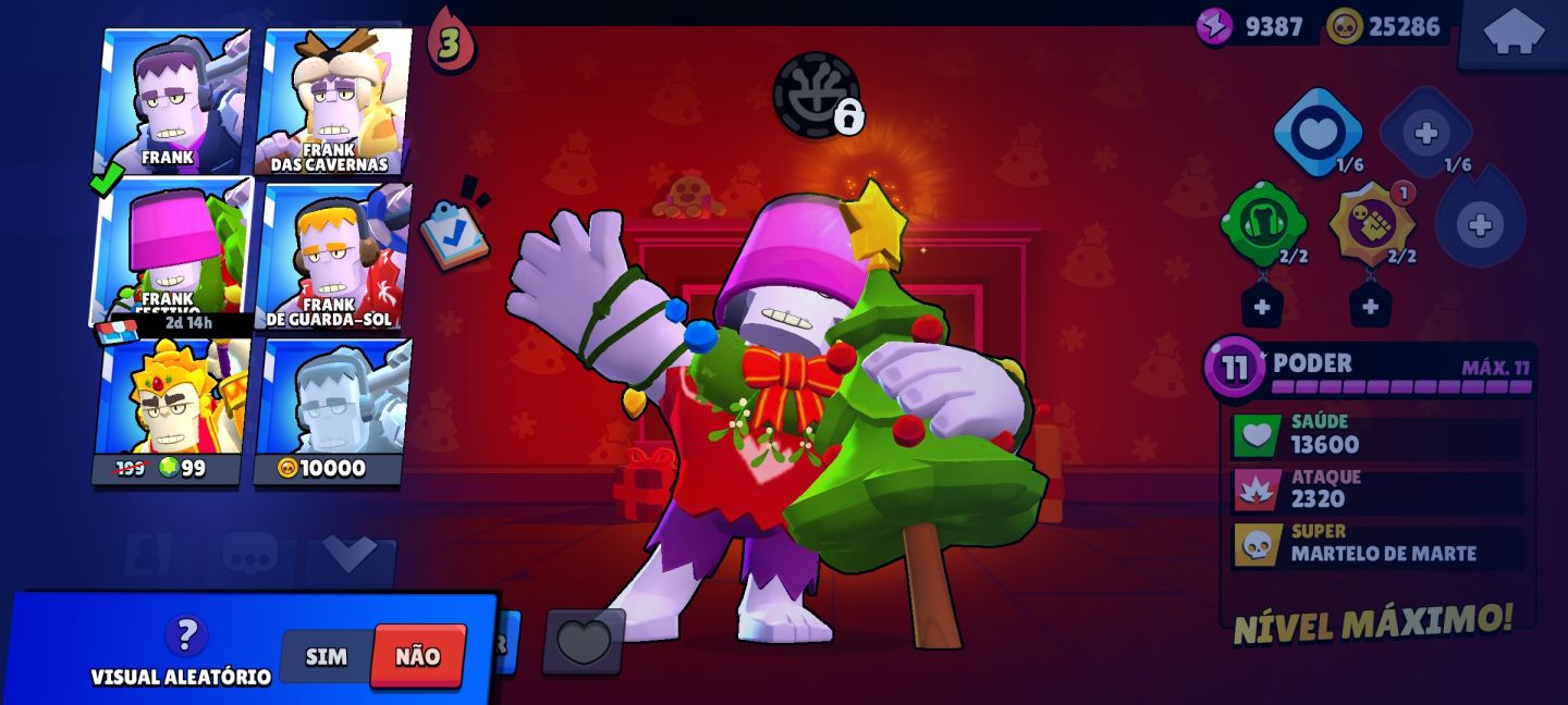 CONTA INICIAL DE BRAWL STARS LOTADA DE SKIN E RECURSOS