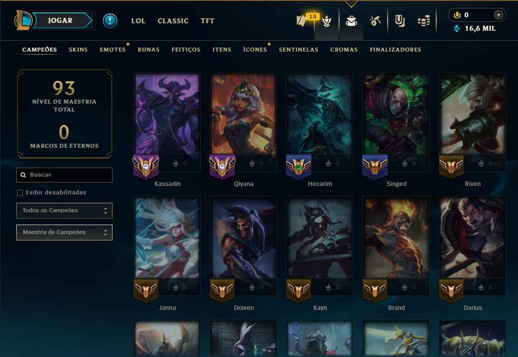SKIN SINGED SURFISTA + [ DIAMANTE COM 55% DE WIN RATE ] + [ TROCA NICK ]