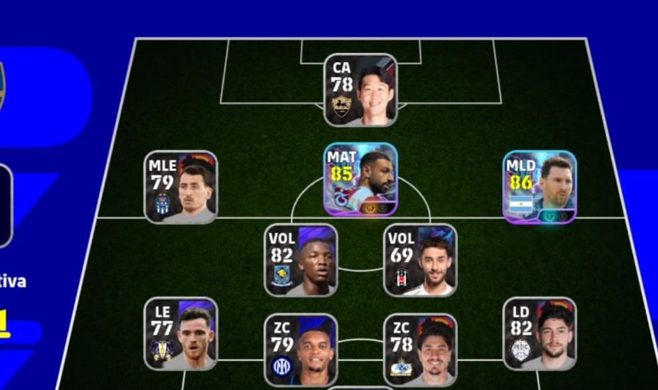 Conta de efootball como salah
