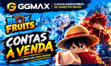 Contas Blox Fruits LV 1000/2800 + Míticas e Godhuman