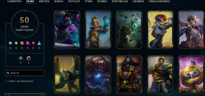 CONTA PLATINA 4 / +30 PDL - 10 / 9 SKINS / SHACO, ANNIE, VLADIMIR / 8.8K EA