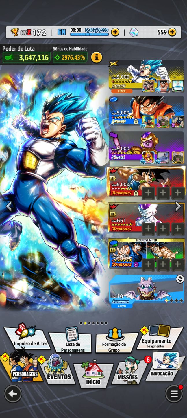 Conta Extremamente Top Full Metas