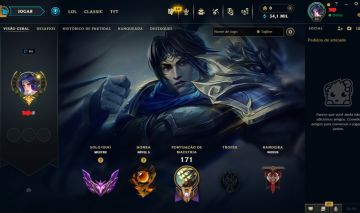 Conta Mestre SoloQ | Full Acesso | Honra 5 | 91 Skins - Troca de Nick