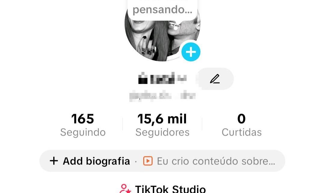 CONTA TIKTOK 15K+