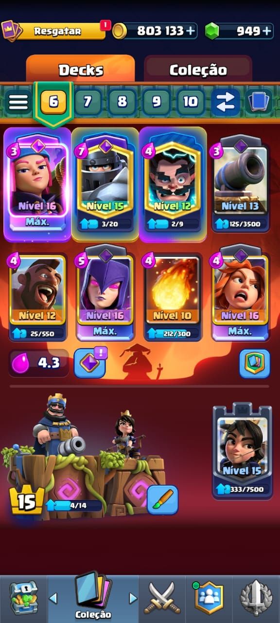 Clash royale conta upada muito boa com quase tudo!