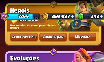 Conta Full de Clash Royale
