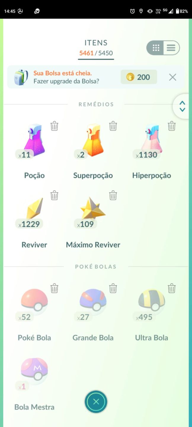 Conta Pokémon GO LV.72