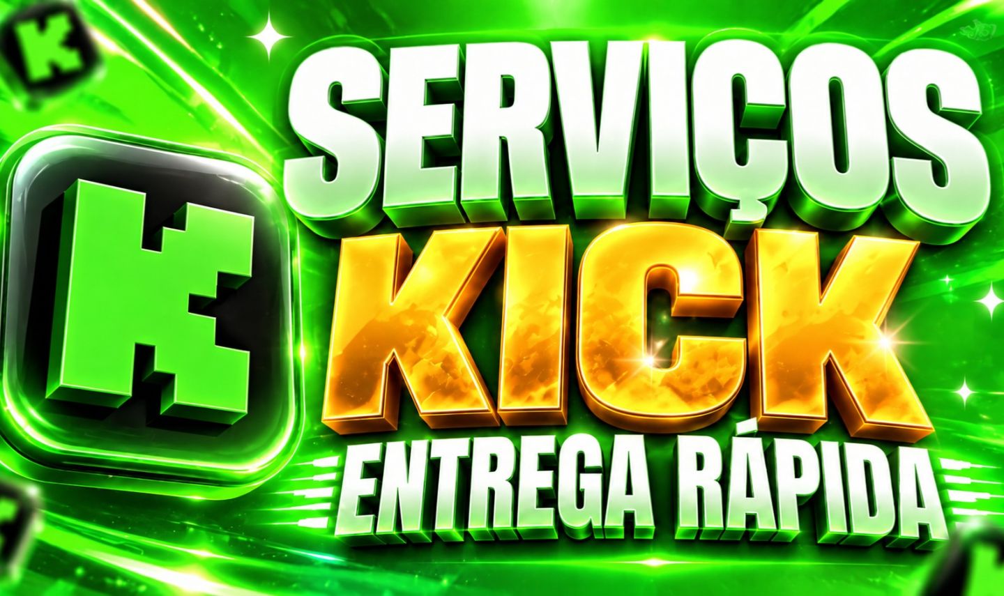 Seguidores KICK / Espectadores Ao Vivo - Serviços KICK (Menor Preço)