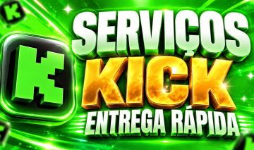 Seguidores KICK / Espectadores Ao Vivo - Serviços KICK (Menor Preço)