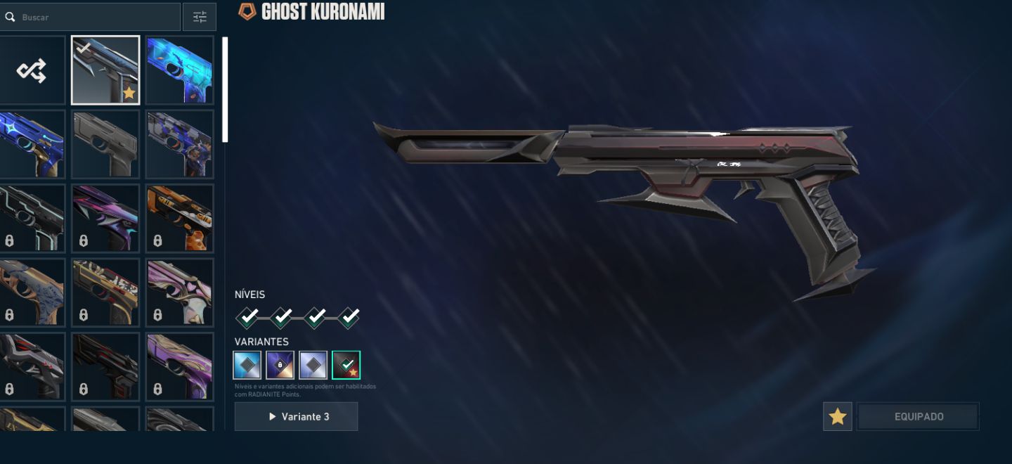 BTF SAQUEADORA, KARAMBIT ION, NARU KAMI KURONAMI, VD ION, VD ARAXYS E MAIS