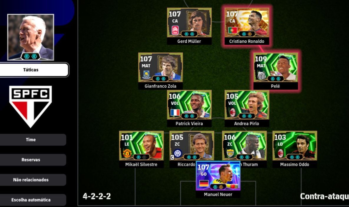 [ACESSO FULL] CONTA EFOOTBAL STEAM 5 BLITZ CURLER + CR7 COPA