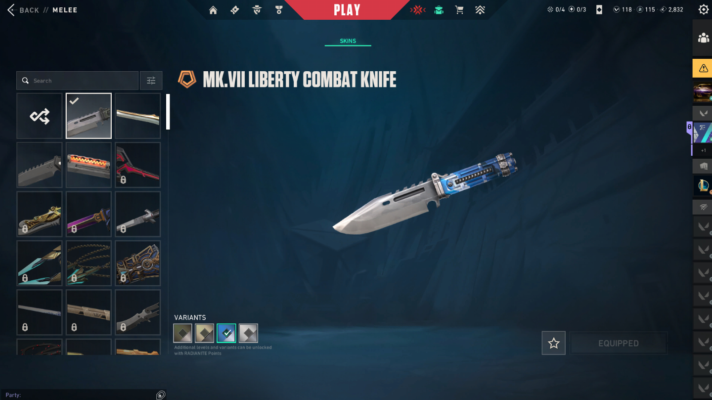 Conta sem elo com bastante skin