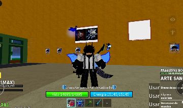 CONTA COM DARK BLADE V2 + V4 FULL + PERMS + 3 STORAGE + ITENS RAROS