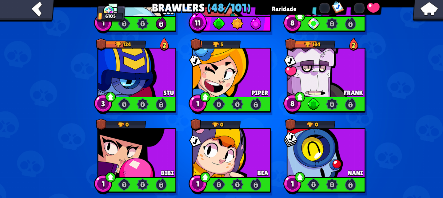 BRAWL STARS | MUITOS PERSONAGENS + SKINS + BRAWL PASSES