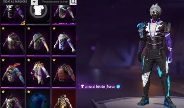 Conta free Fire (750 peitoral) quase prime 8