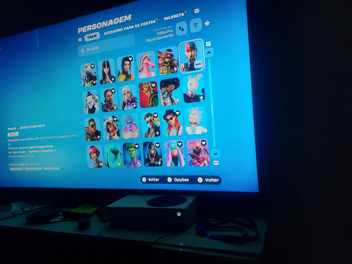 Conta do fortnite antiga passes 4 capítulo 1 e salve mundo 386 skins pacotes rar