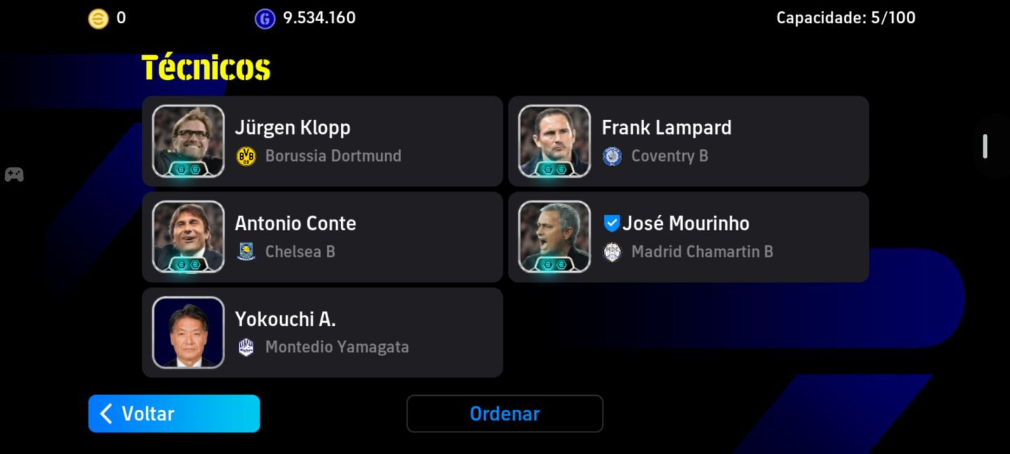 Conta de Efootball antiga