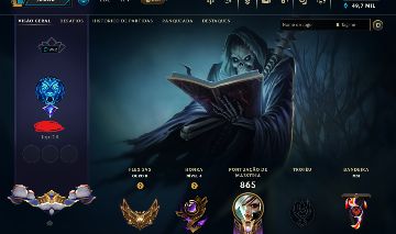 VENDA Conta Pessoal LoL Nível 990 | 556 Skins | Todos Campeões