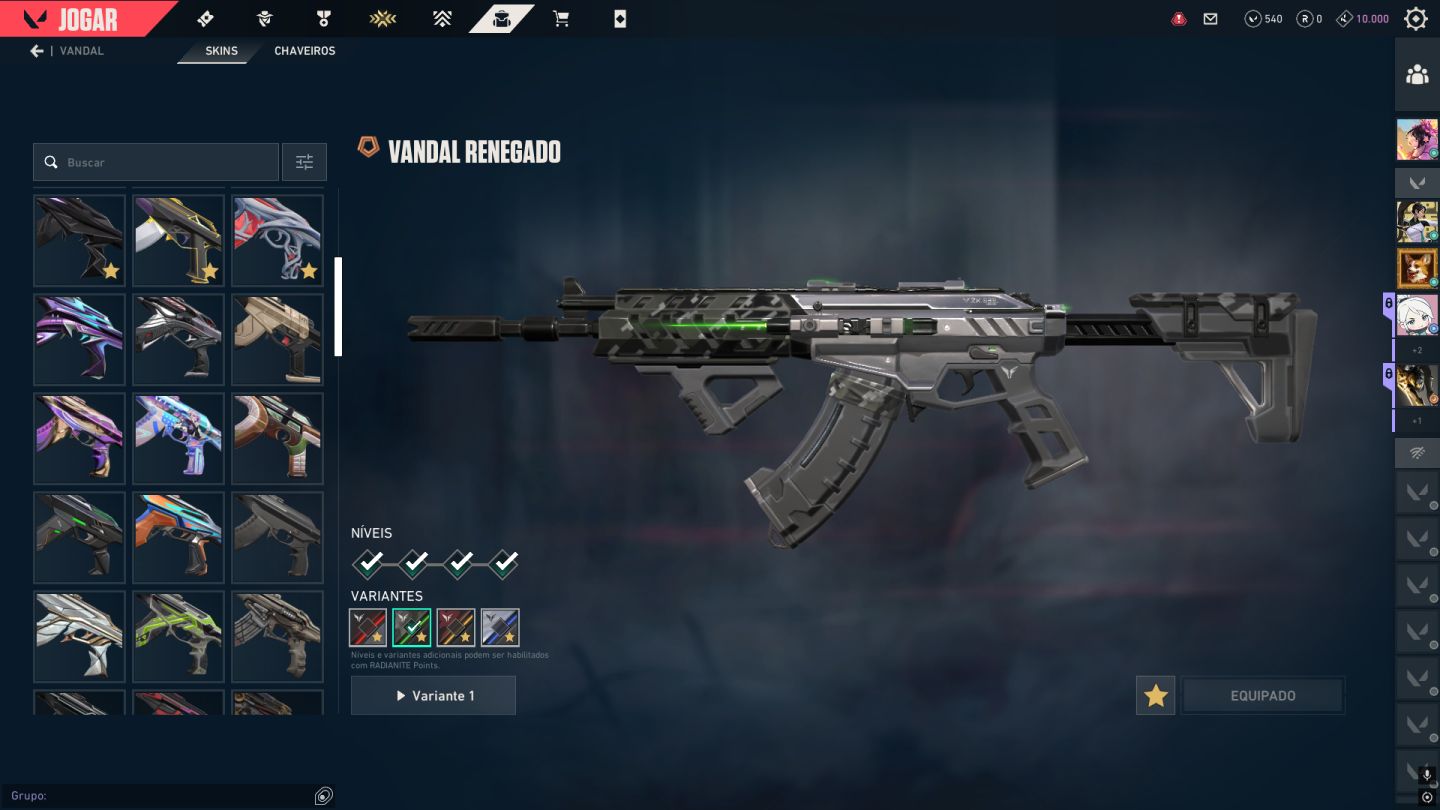 CONTA VALORANT 6K+ GASTOS - 32 FACAS, 29 VANDAL, 16 PHANTOM, 18 SHERIFF +++