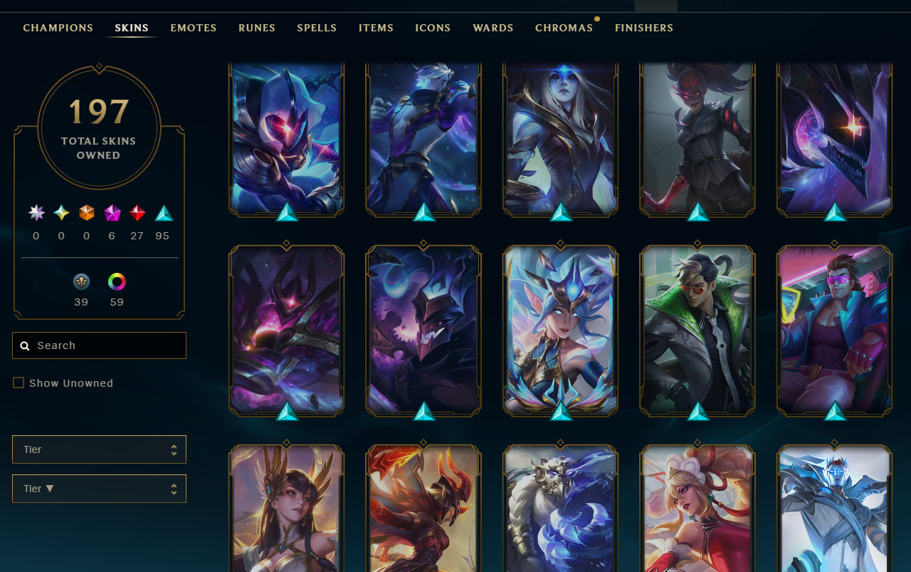 Conta League of Legends / Conta valorant /+200 skins / Full acesso