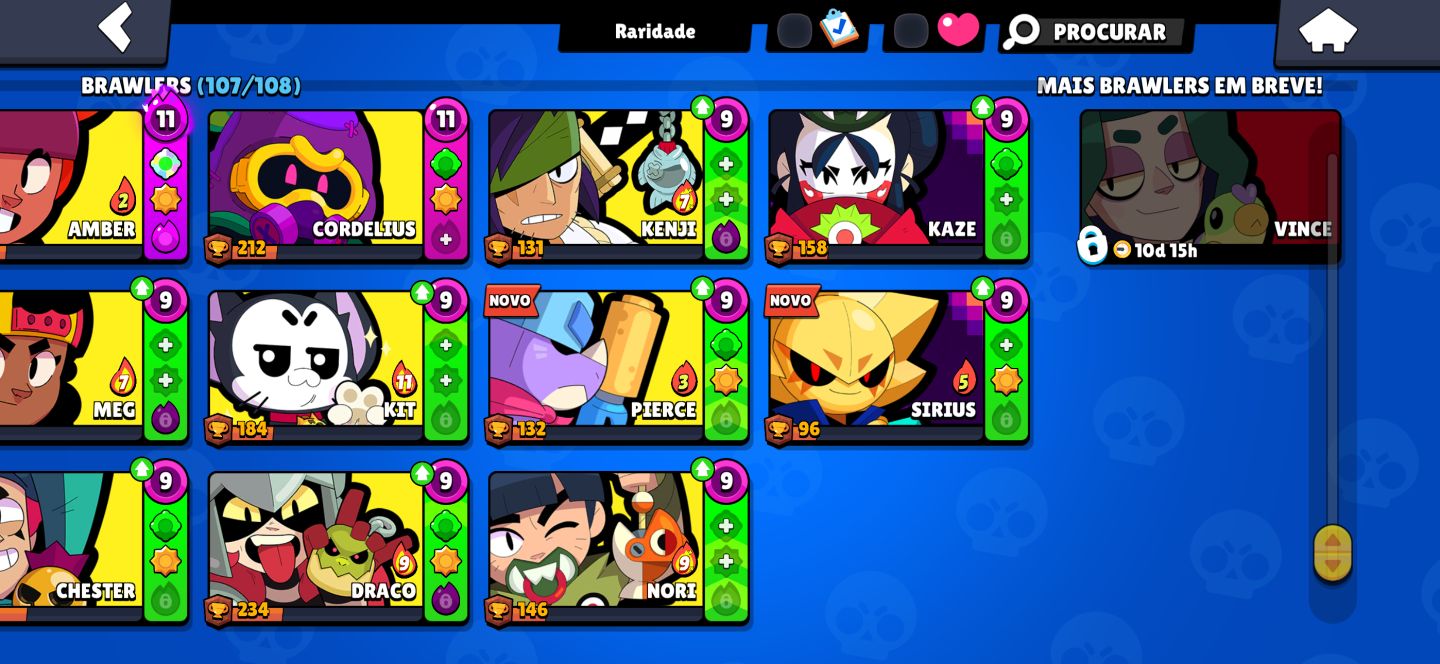 Conta BRAWL STARS TODOS OS BRAWLERS | 28.983 TROFÉUS - MUITAS SKINS