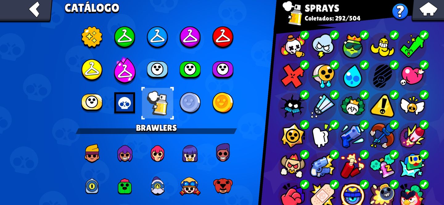 Conta Brawl Stars - CONTA DE 2019 COM SKINS RARAS