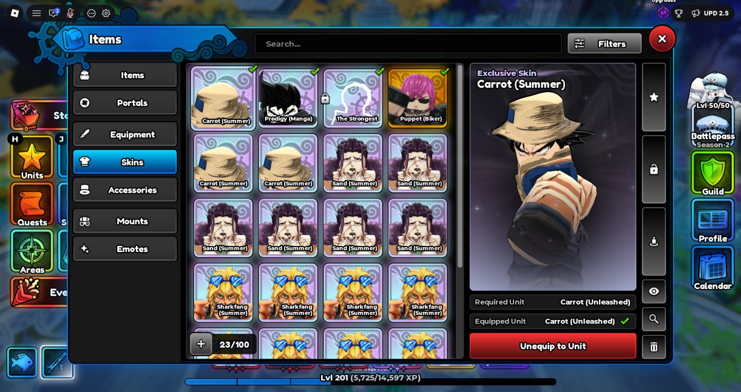 CONTA ANIME EXPEDITION 7 UNBOUND