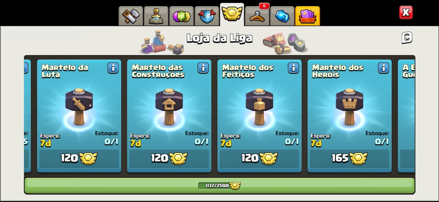 (PREÇO NEGOCIAVEL) CONTA CLASH OF CLANS CV 18 SEMI FULL