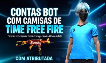 CONTAS BOT COM CAMISAS DE TIME + ATRIBUTADA, CONJUNTOS, EMOTES, MELHOR PREÇO