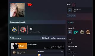 Conta steam cs2 medalhas antiga