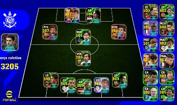 CONTA EFOOTBALL MOBILE MELHOR NEYMAR DO JOGO E MESSI DA BOTINHA +3200 de força