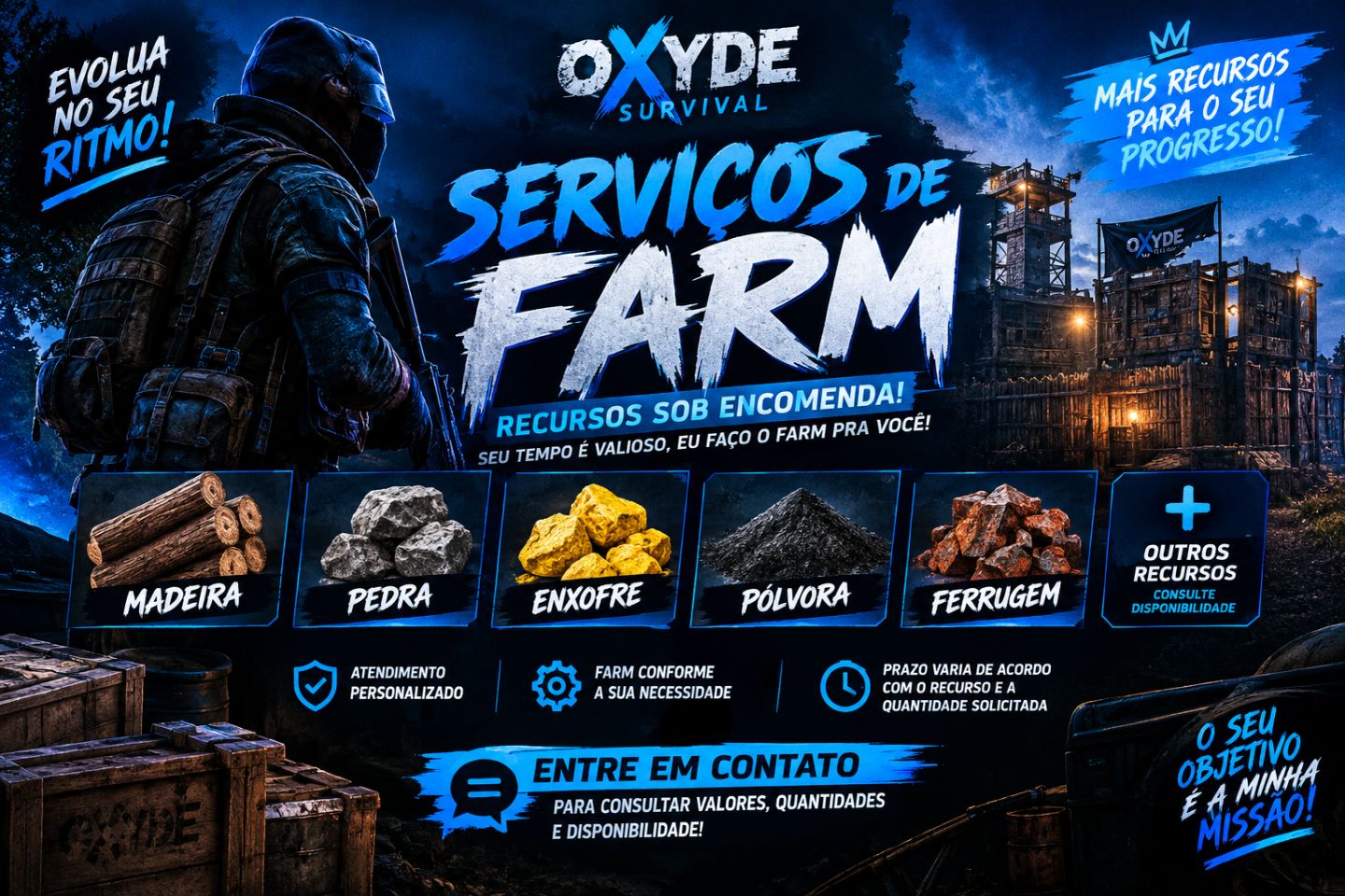 Venda de Farm Oxide Survival