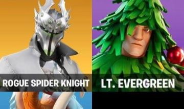 CONTA FORTNITE COM BUNDLE ROGUE SPIDER KNIGHT E 700 V-BUCKS